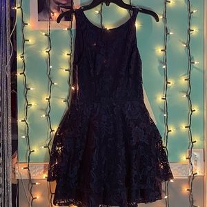 Dark Blue Midi Junior dress